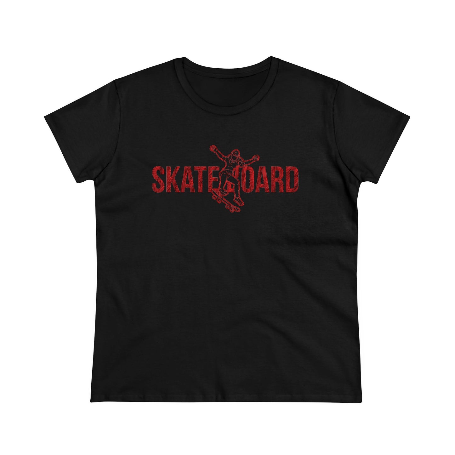 Skateboard - Women's Midweight Cotton Tee