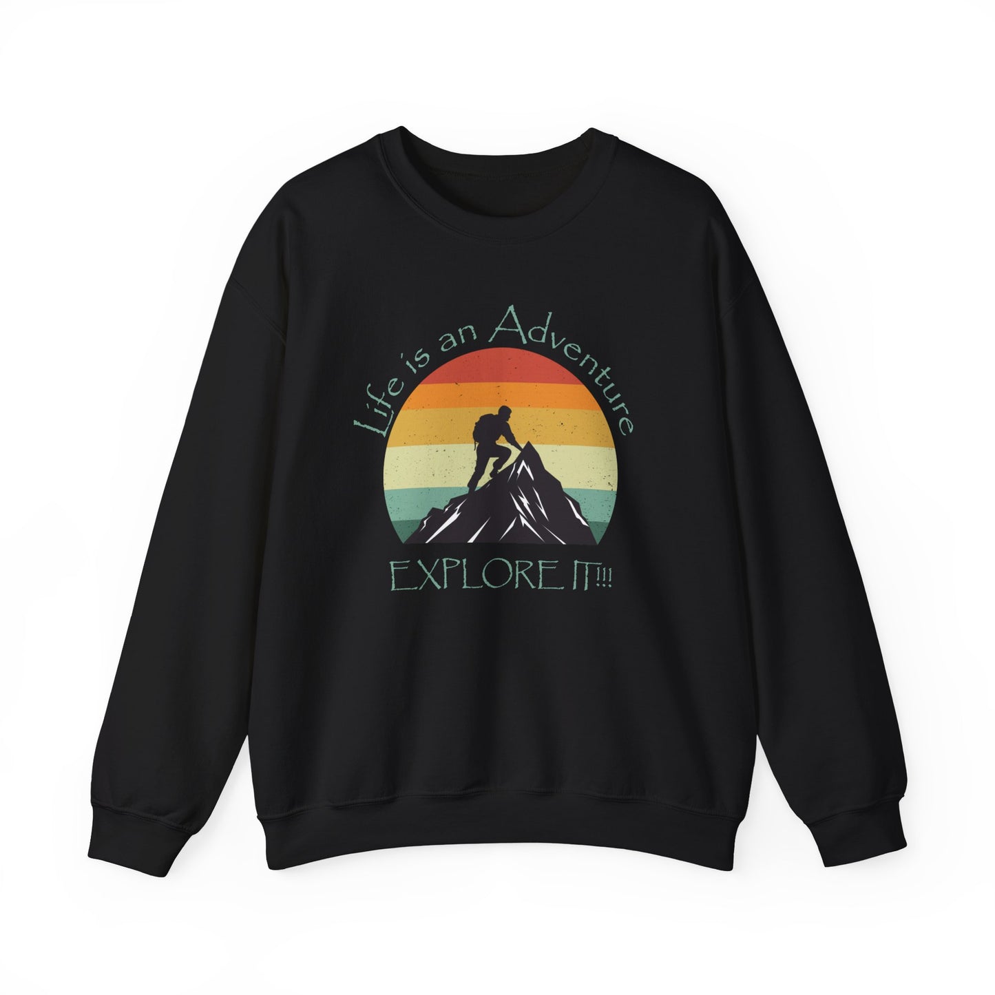 Life is an Adventure - Heavy Blend™ Crewneck Sweatshirt