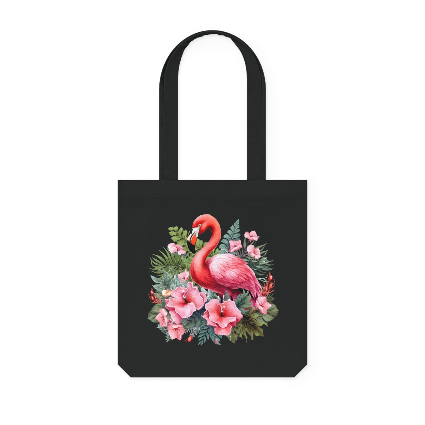 Flamingo - Woven Tote Bag
