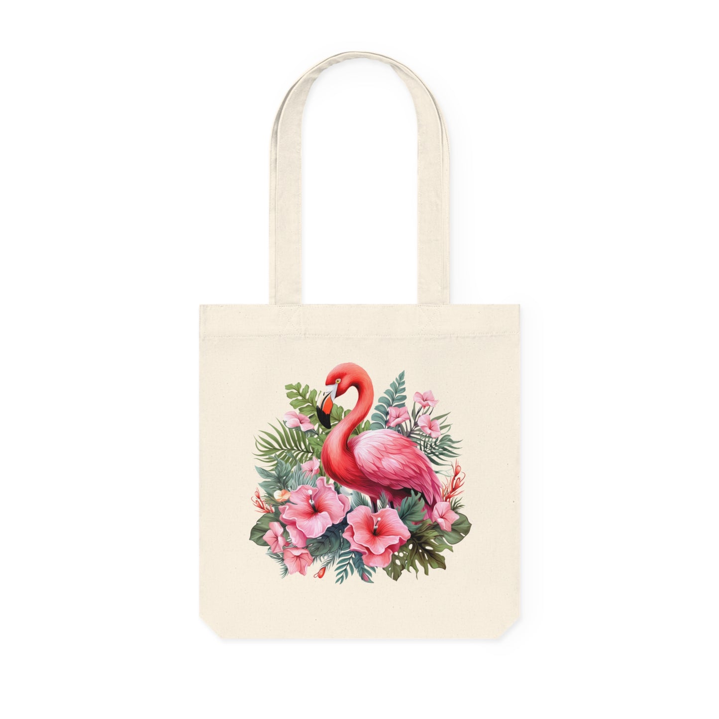 Flamingo - Woven Tote Bag