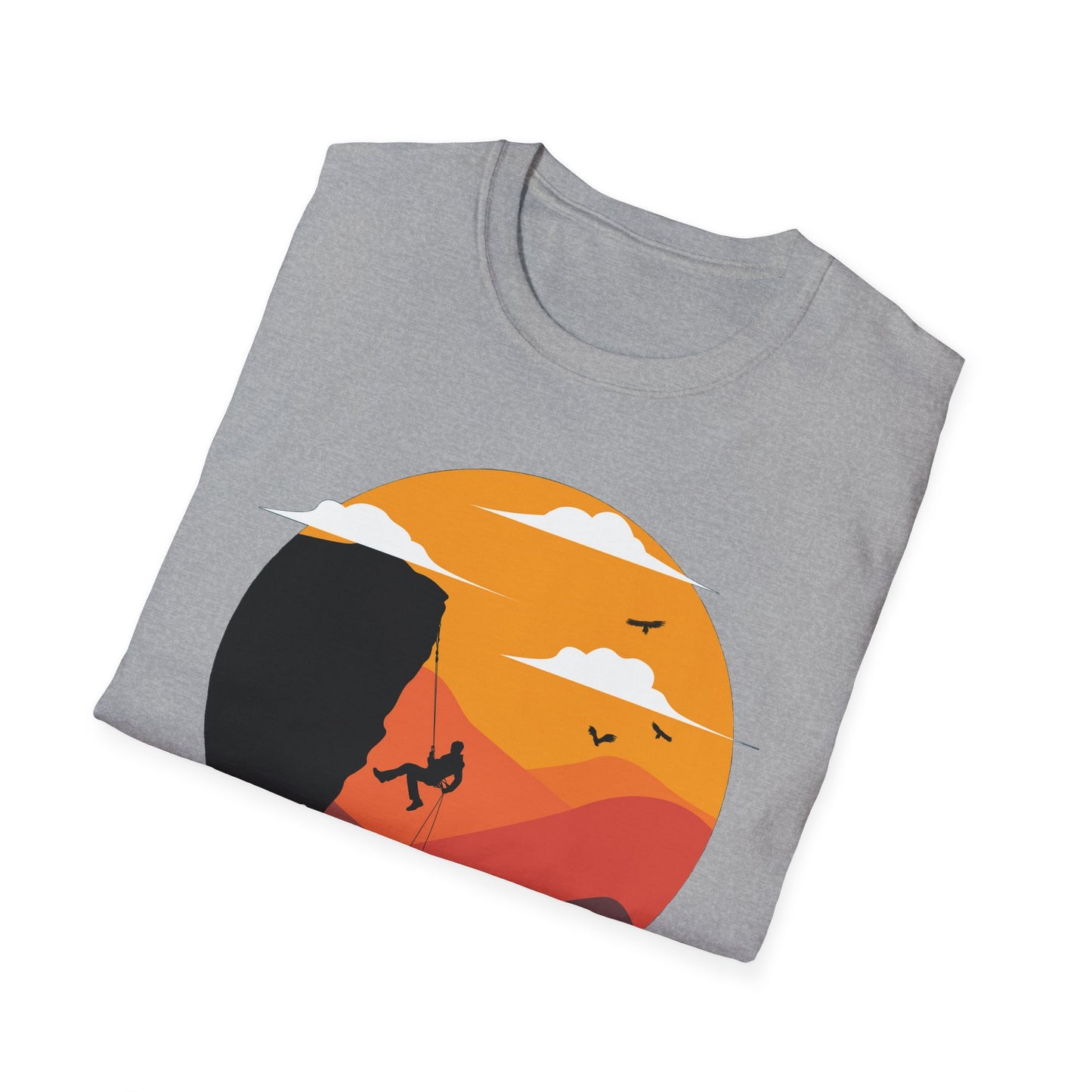 Rock Climbing - Believe You Can - Softstyle T-Shirt