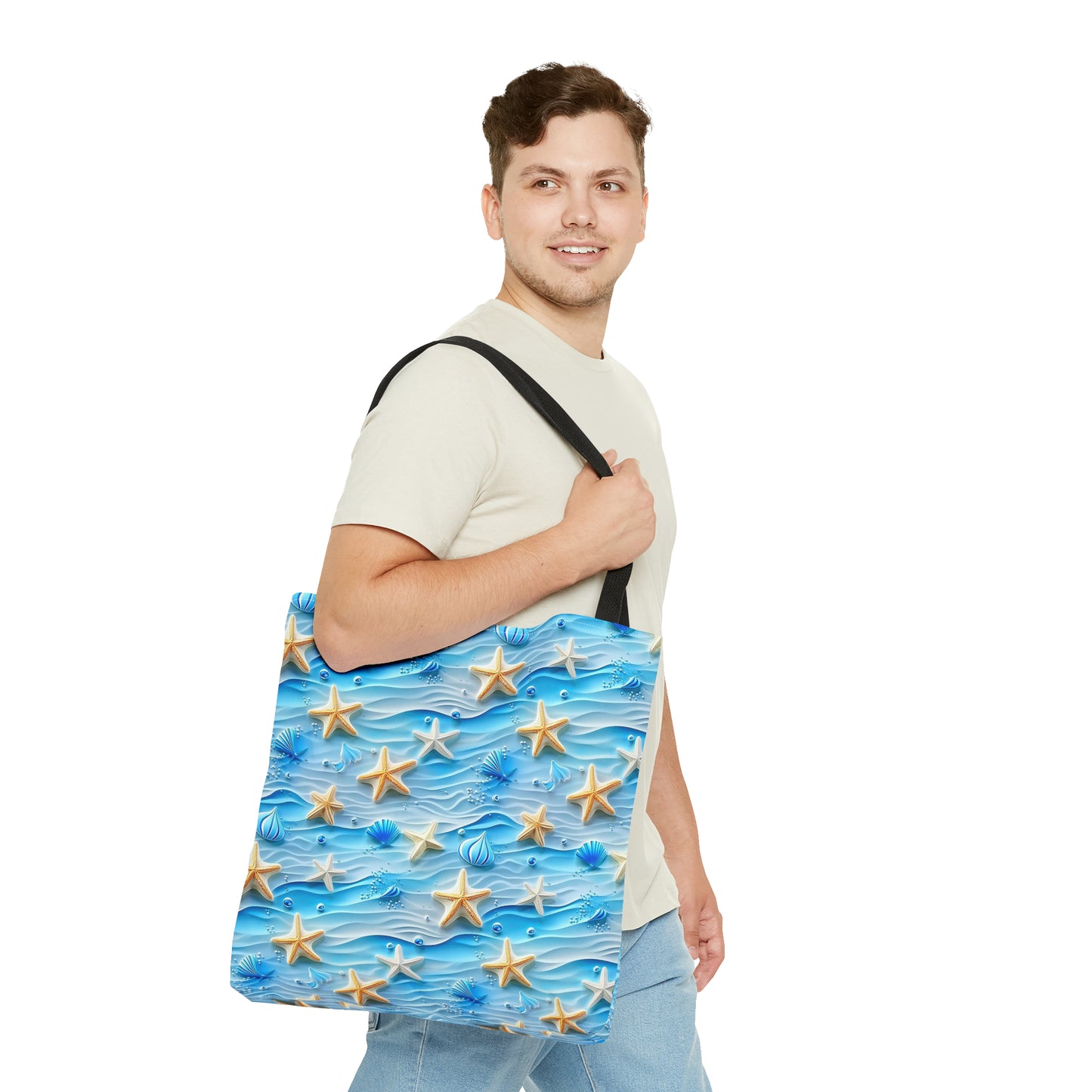 Starfish and Shells - Tote Bag