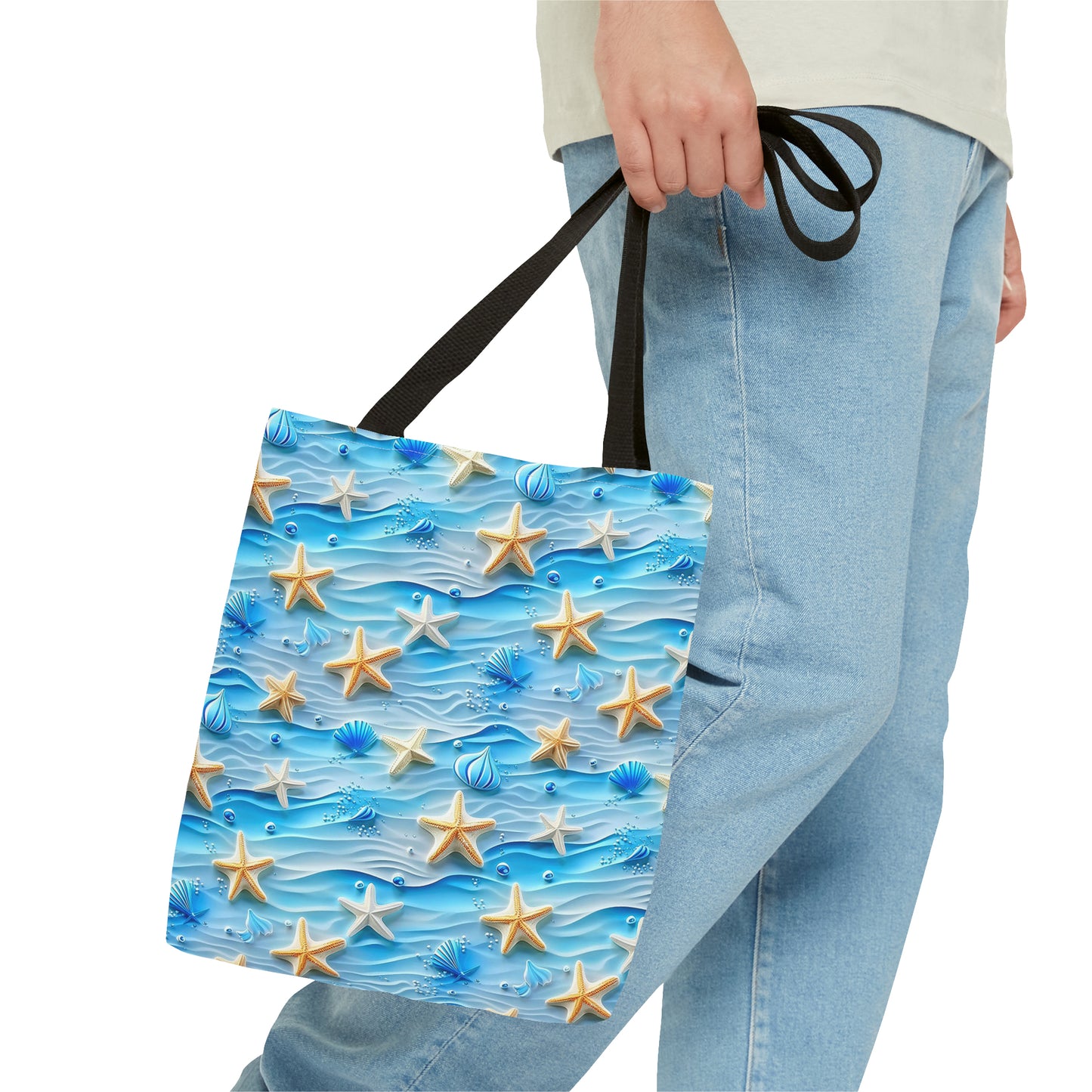 Starfish and Shells - Tote Bag