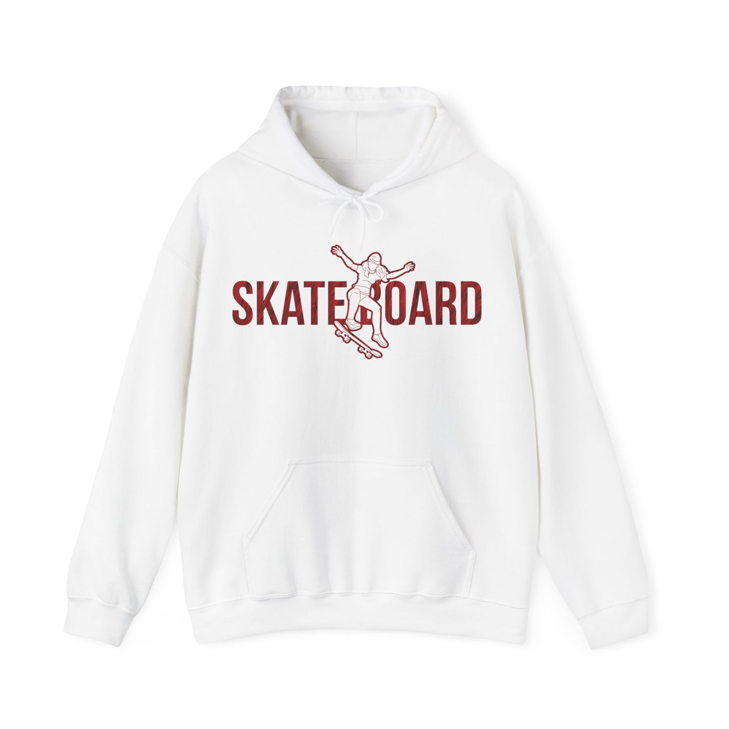 Skateboard Girl - Heavy Blend™ Hooded Sweatshirt
