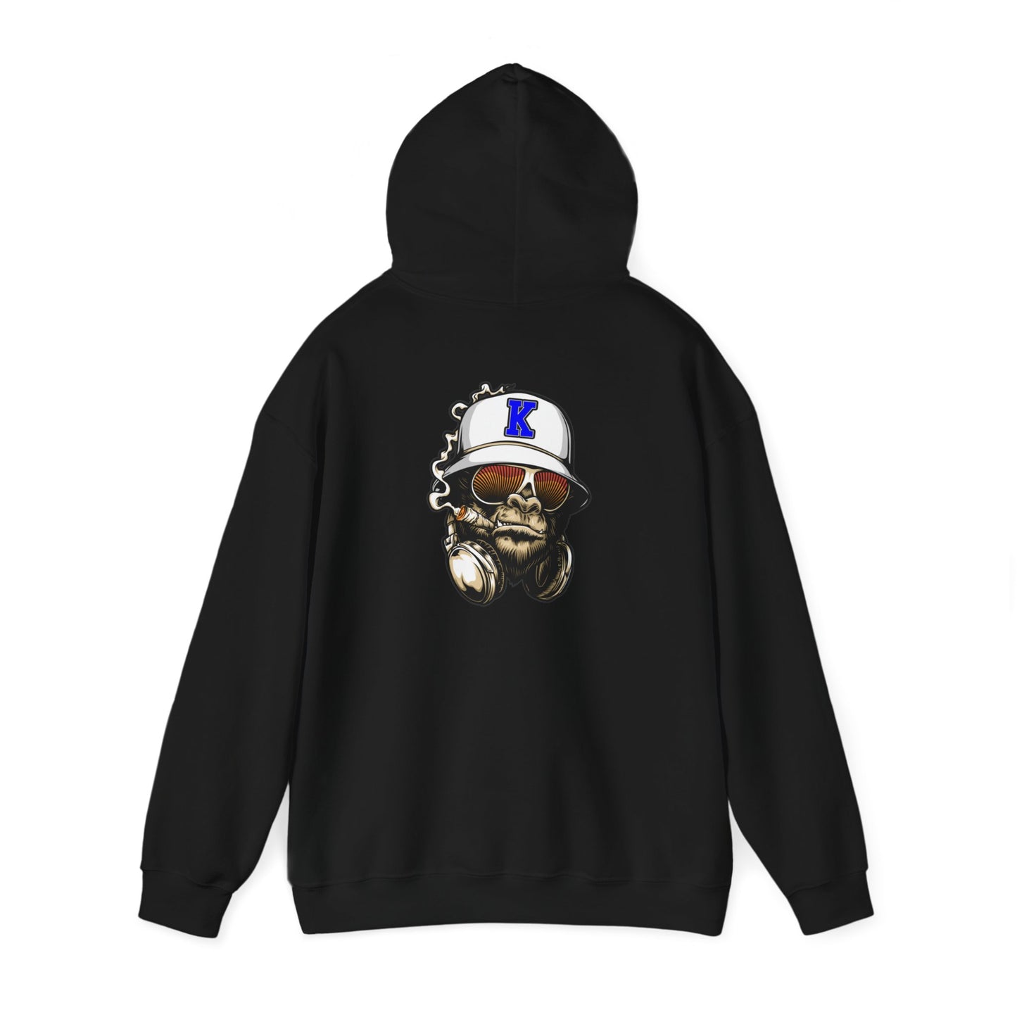 Gorilla Smoking (K) - Heavy Blend™ Hooded Sweatshirt