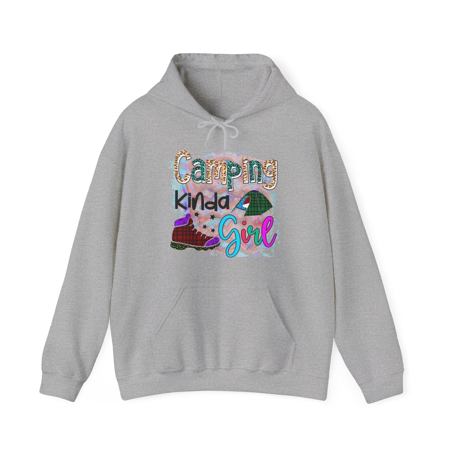 Camping Kinda Girl 2 - Heavy Blend™ Hooded Sweatshirt