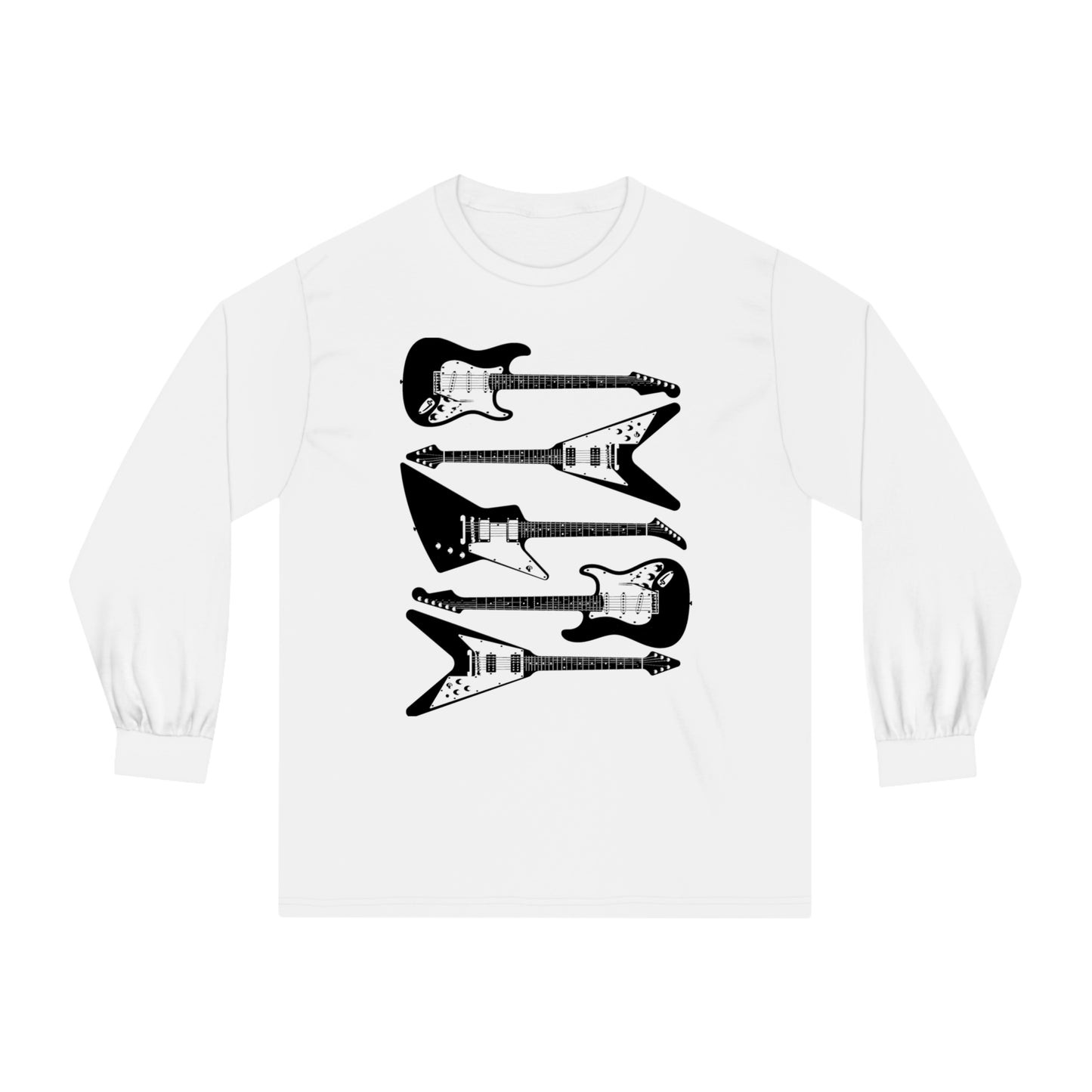 Five Guitars - Classic Long Sleeve T-Shirt