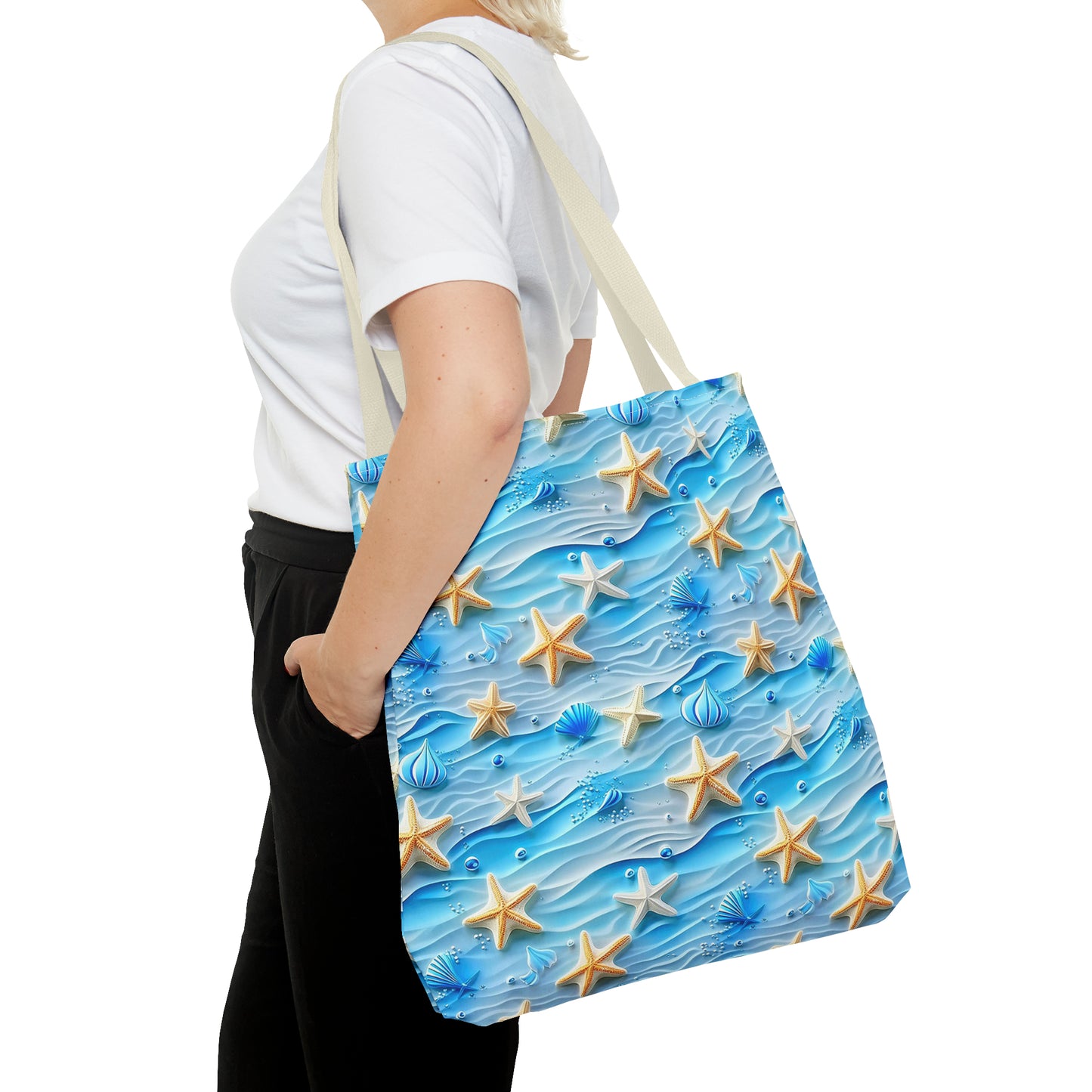 Starfish and Shells - Tote Bag