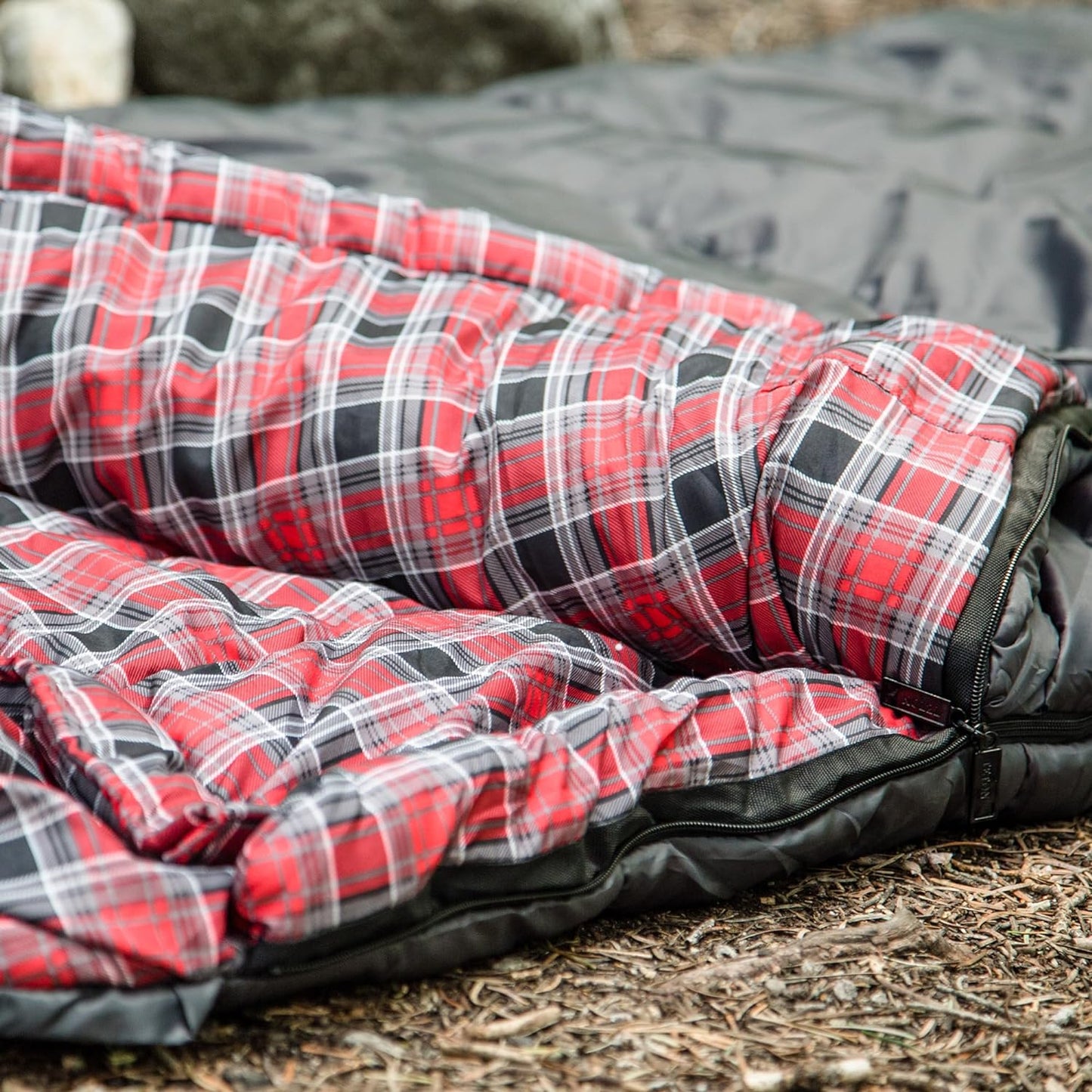 Celsius XXL, -25, 20, 0 Degree Sleeping Bags, All Weather Sleeping Bags for Adults, Camping Made Easy and Warm. Compression Sack Included