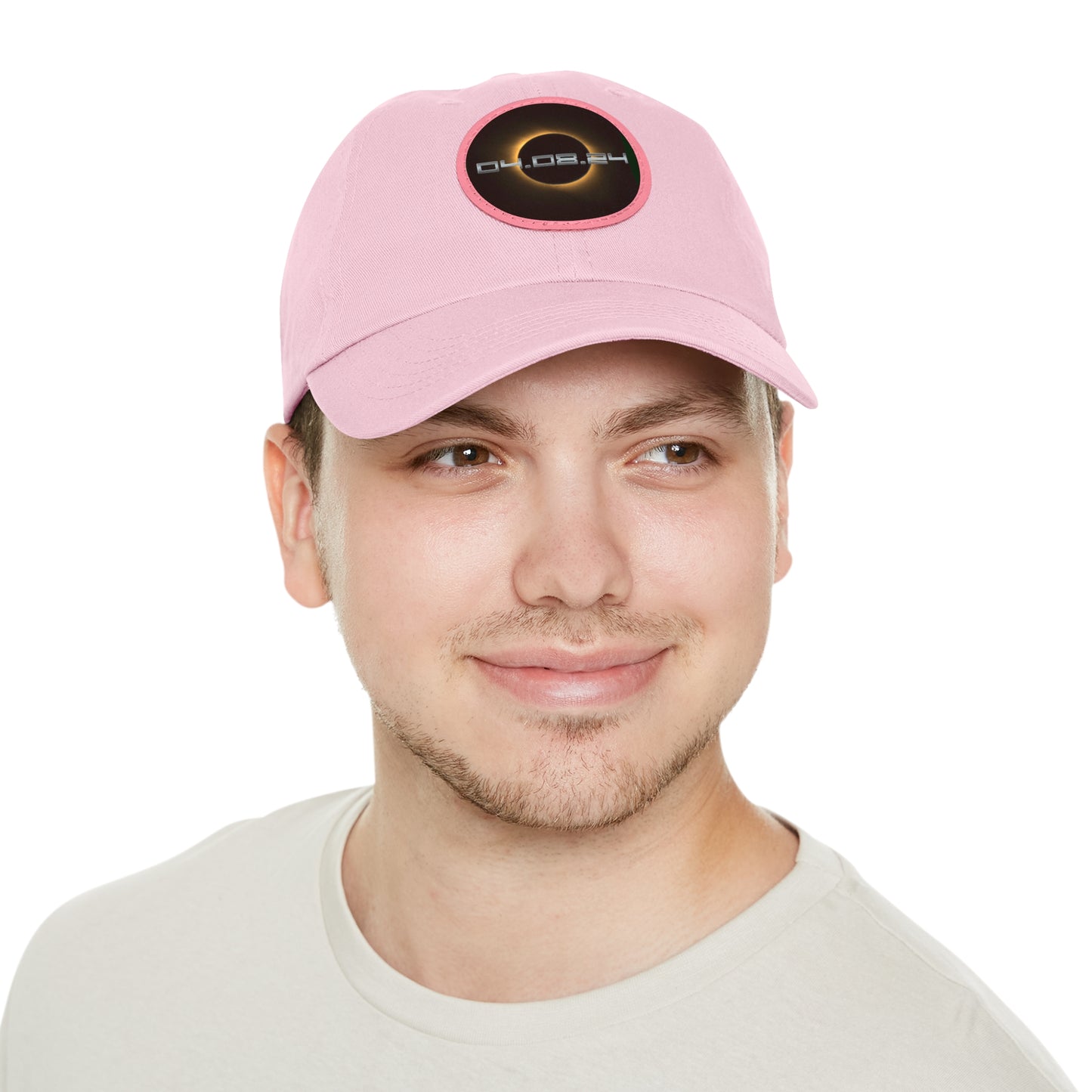 Eclipse - Hat with Round Leather Patch