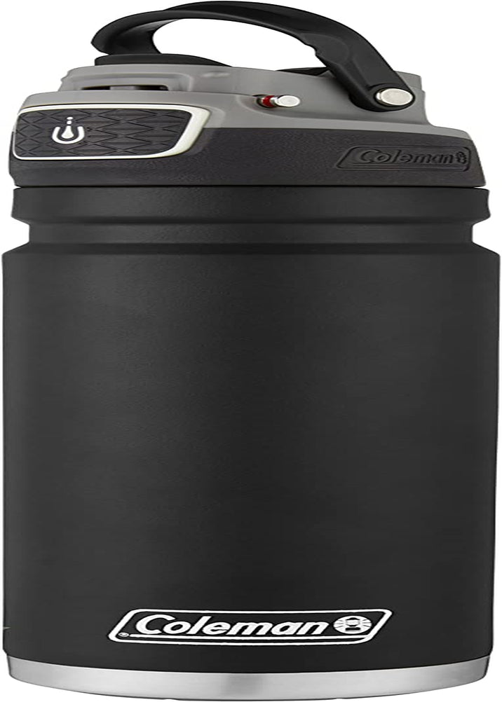 Freeflow Vacuum-Insulated Stainless Steel Water Bottle with Leak-Proof Button Lid & Carry Handle
