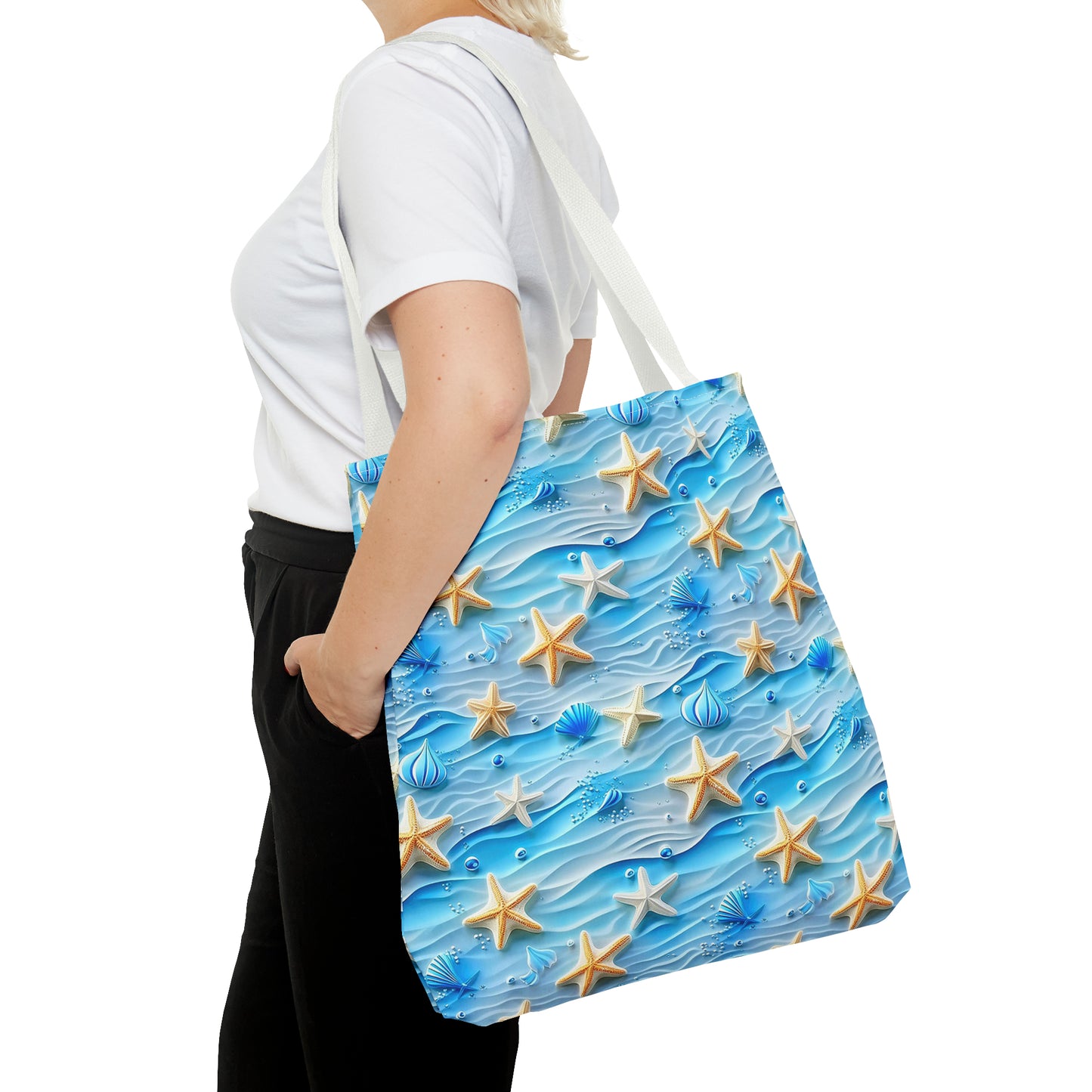 Starfish and Shells - Tote Bag