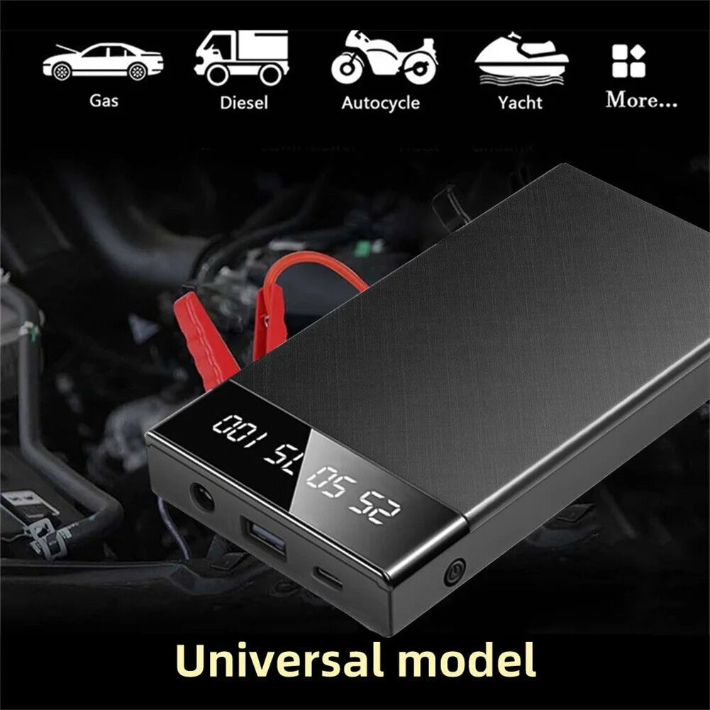 20000Mah Car Jump Starter Booster Jumper Box Power Bank Battery Charger Portable