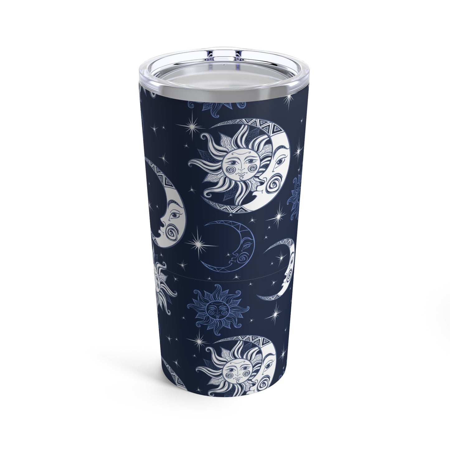 Sun, Moon, and Stars Blue - Tumbler 20oz