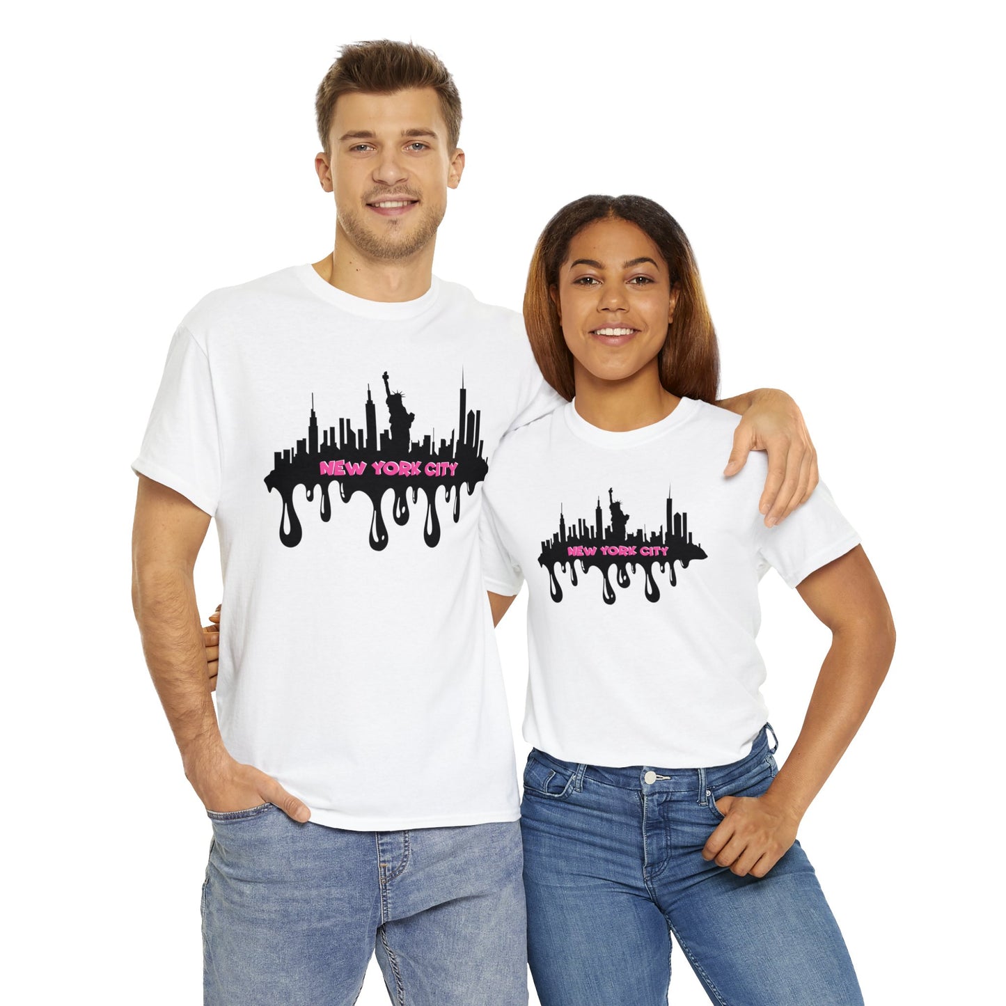 New York City Landscape - Heavy Cotton Tee