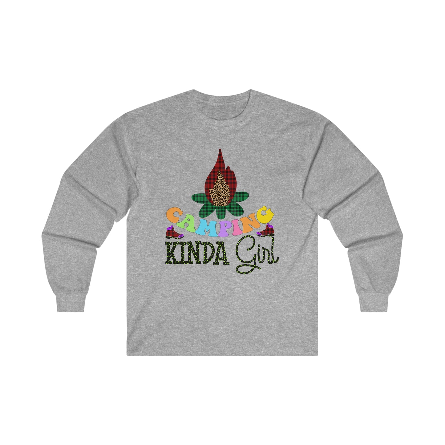 Camping Kinda Girl - Ultra Cotton Long Sleeve Tee