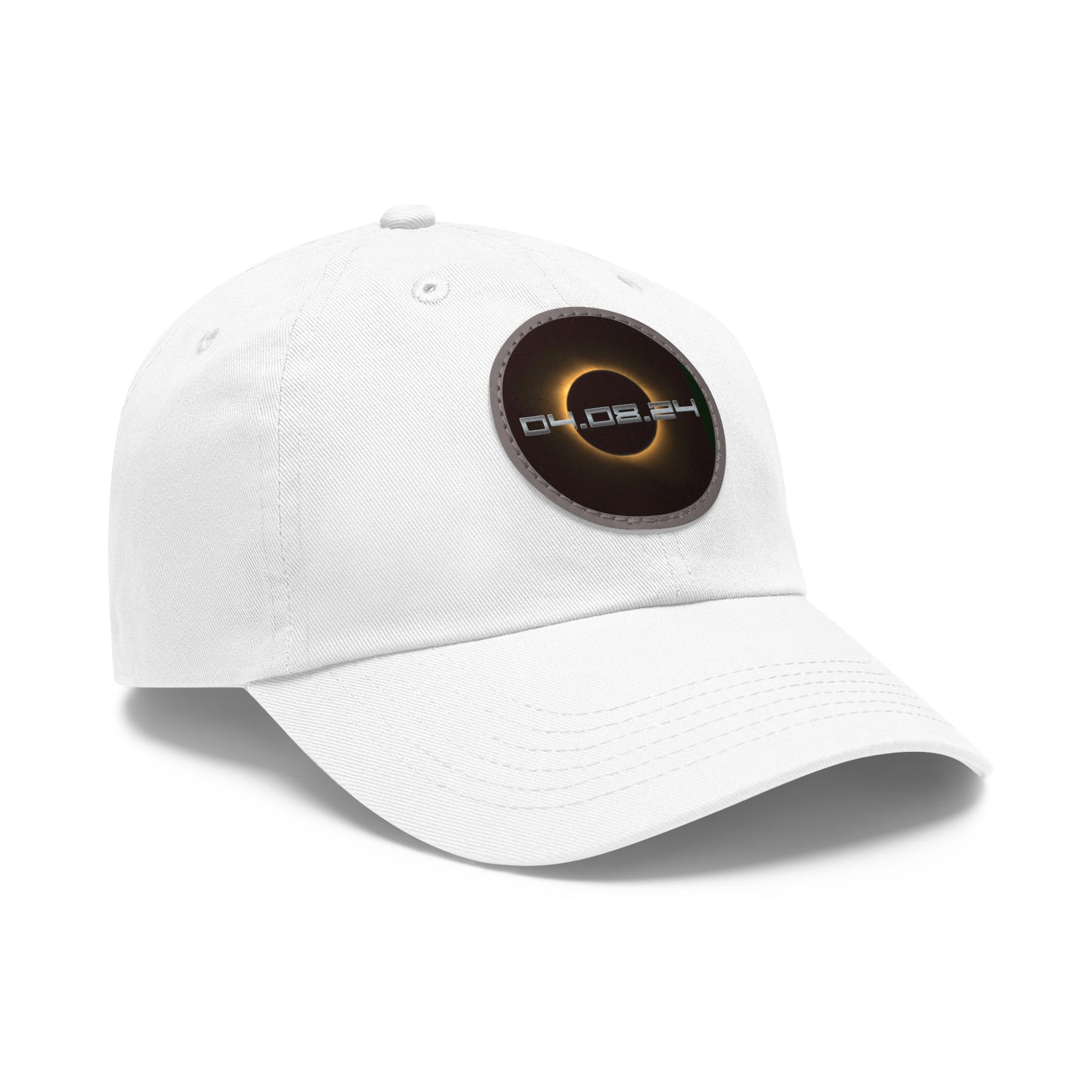 Eclipse - Hat with Round Leather Patch
