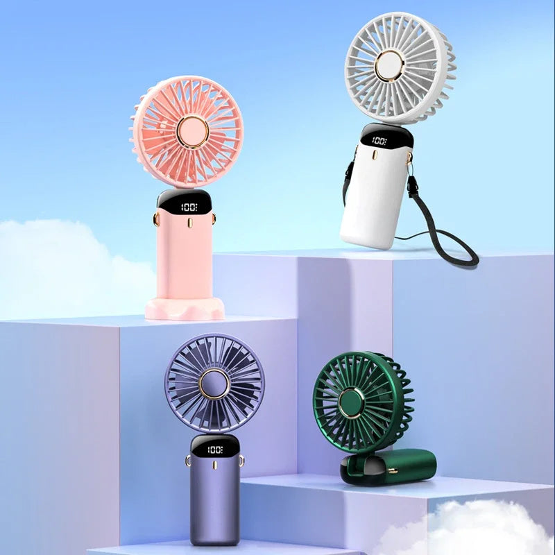 USB Rechargeable Mini Portable Fan