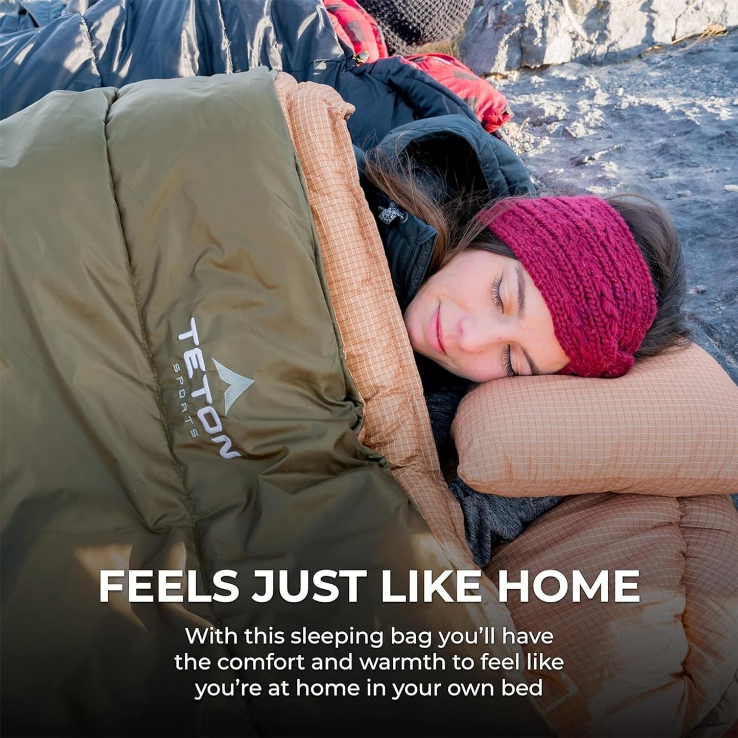Celsius XXL, -25, 20, 0 Degree Sleeping Bags, All Weather Sleeping Bags for Adults, Camping Made Easy and Warm. Compression Sack Included