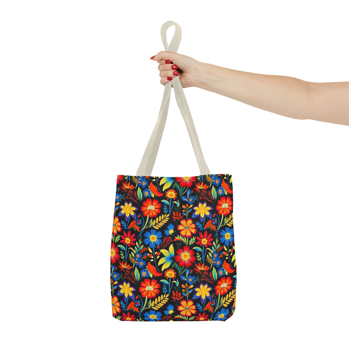 Bright Colorful Flowers - Tote Bag