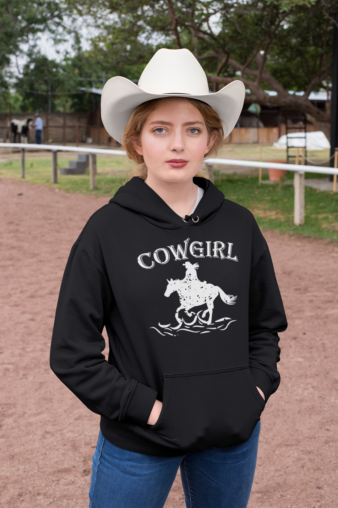 Cowgirl - Heavy Blend™ Hooded Sweatshirt