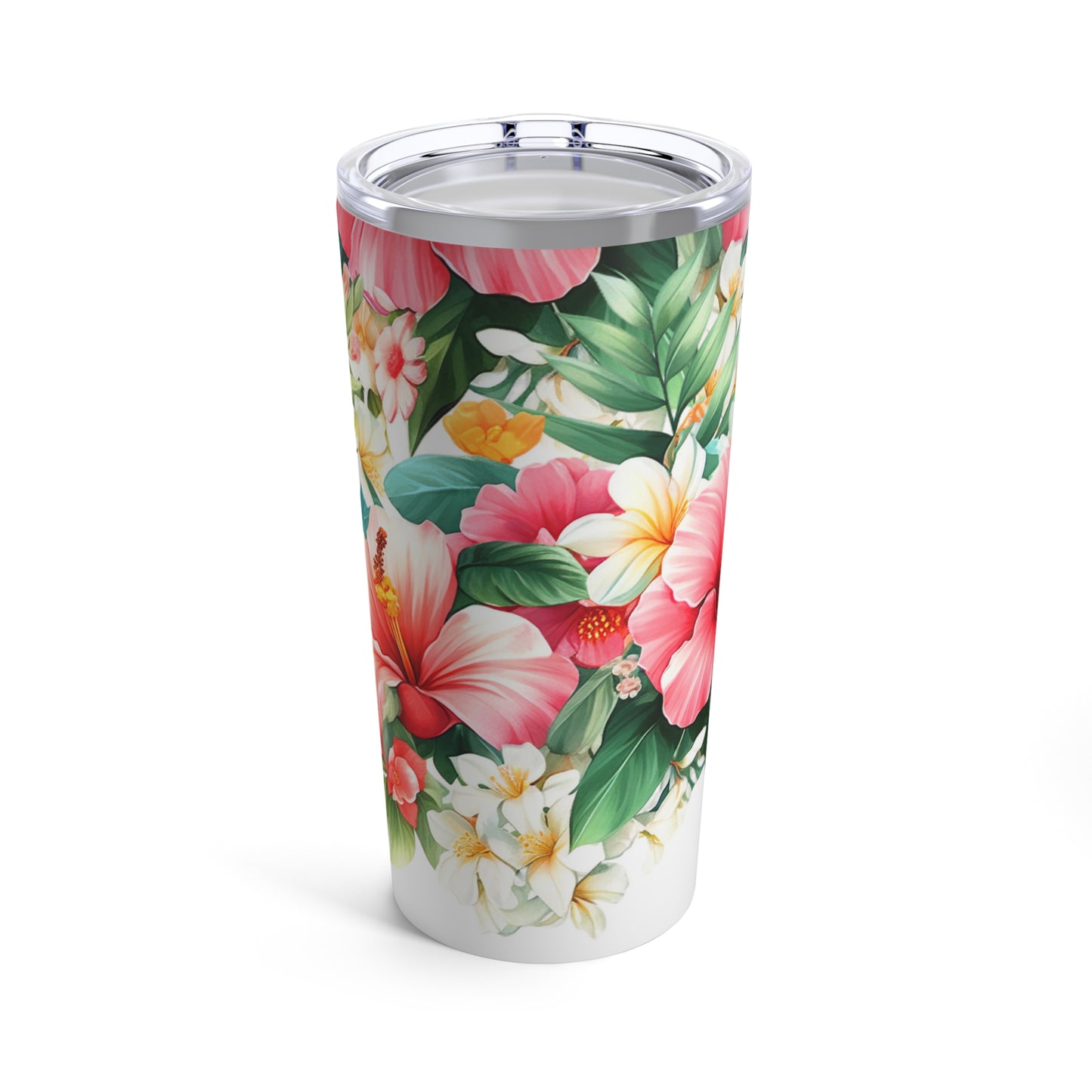 Bright Tropical Flowers - Tumbler 20oz