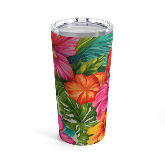 Tropical Flowers - Tumbler 20oz
