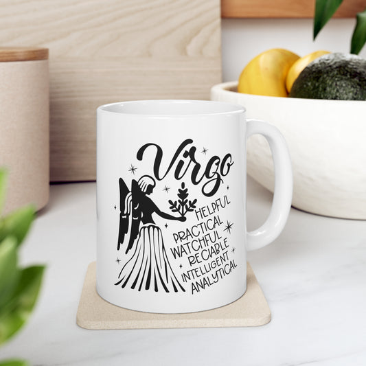 Virgo (2) - Ceramic Mug 11oz