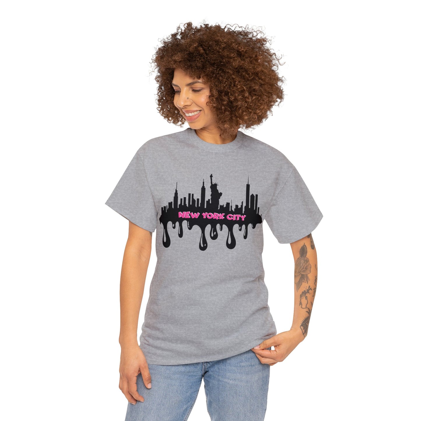 New York City Landscape - Heavy Cotton Tee