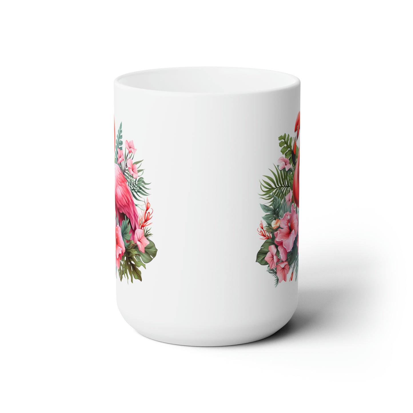 Pink Flamingo - Ceramic Mug 15oz