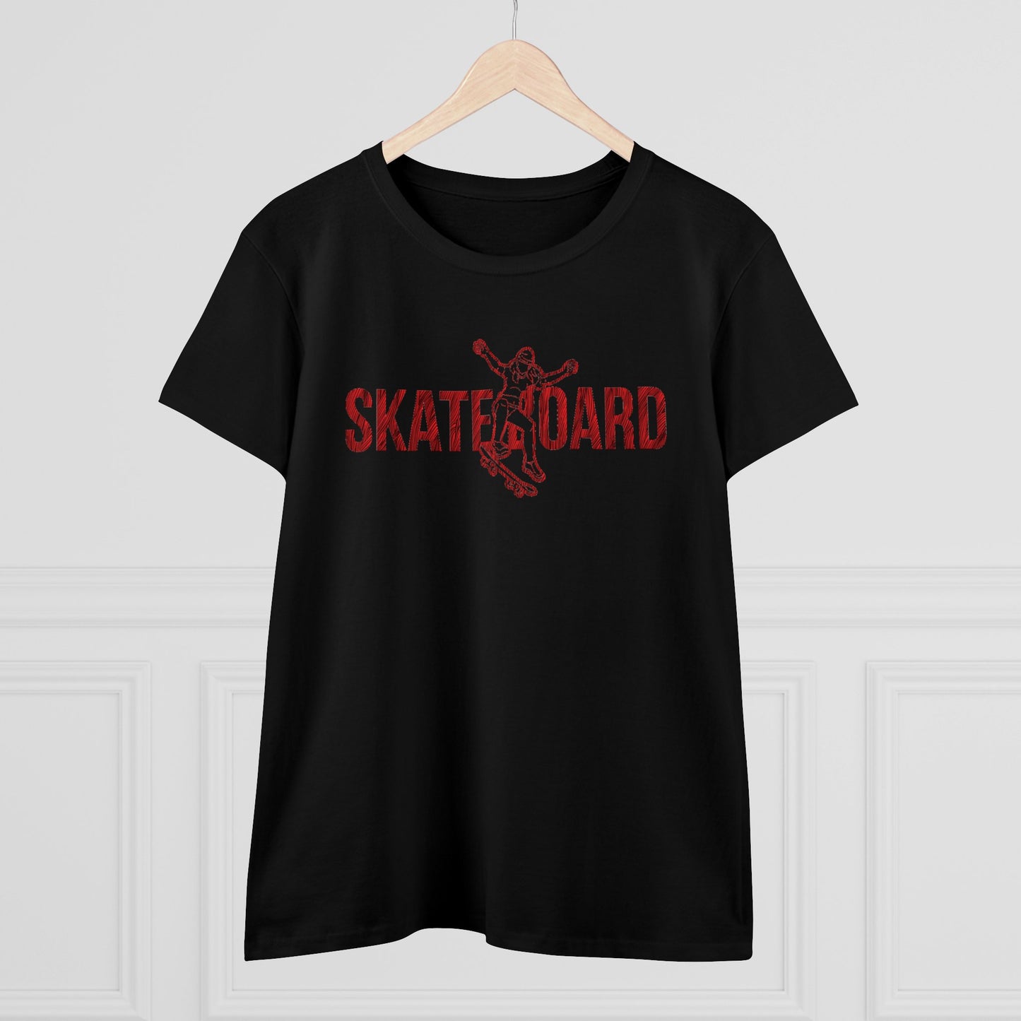 Skateboard - Women's Midweight Cotton Tee