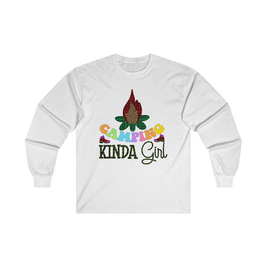 Camping Kinda Girl - Ultra Cotton Long Sleeve Tee