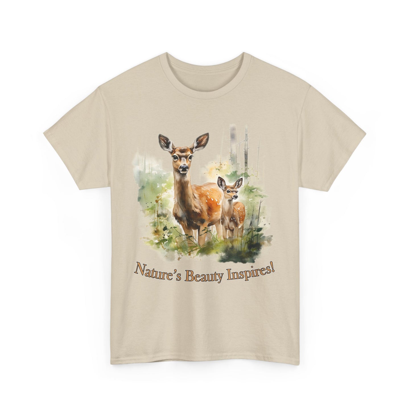 Nature's Beauty Inspires - Heavy Cotton Tee