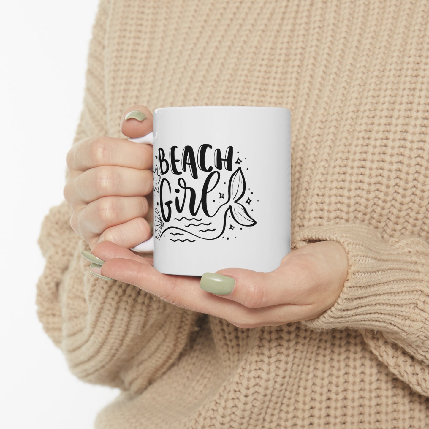 Beach Girl - Ceramic Mug 11oz