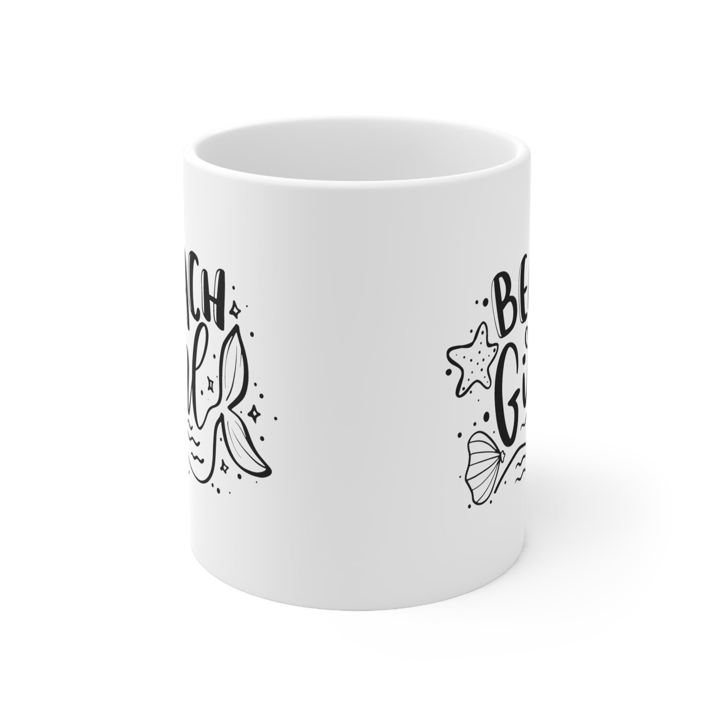 Beach Girl - Ceramic Mug 11oz