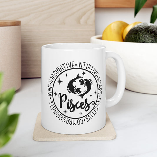 Pisces - Ceramic Mug 11oz