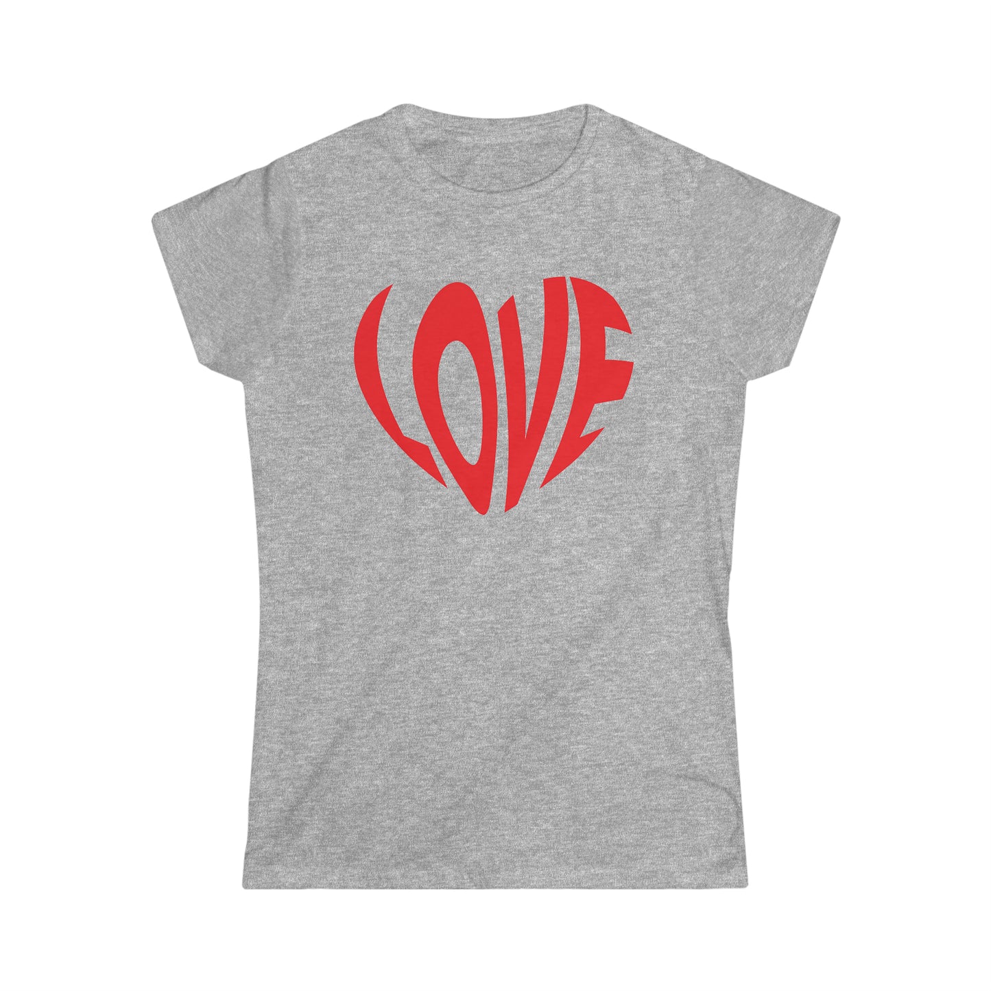 Love Heart - Junior Fit Softstyle Tee