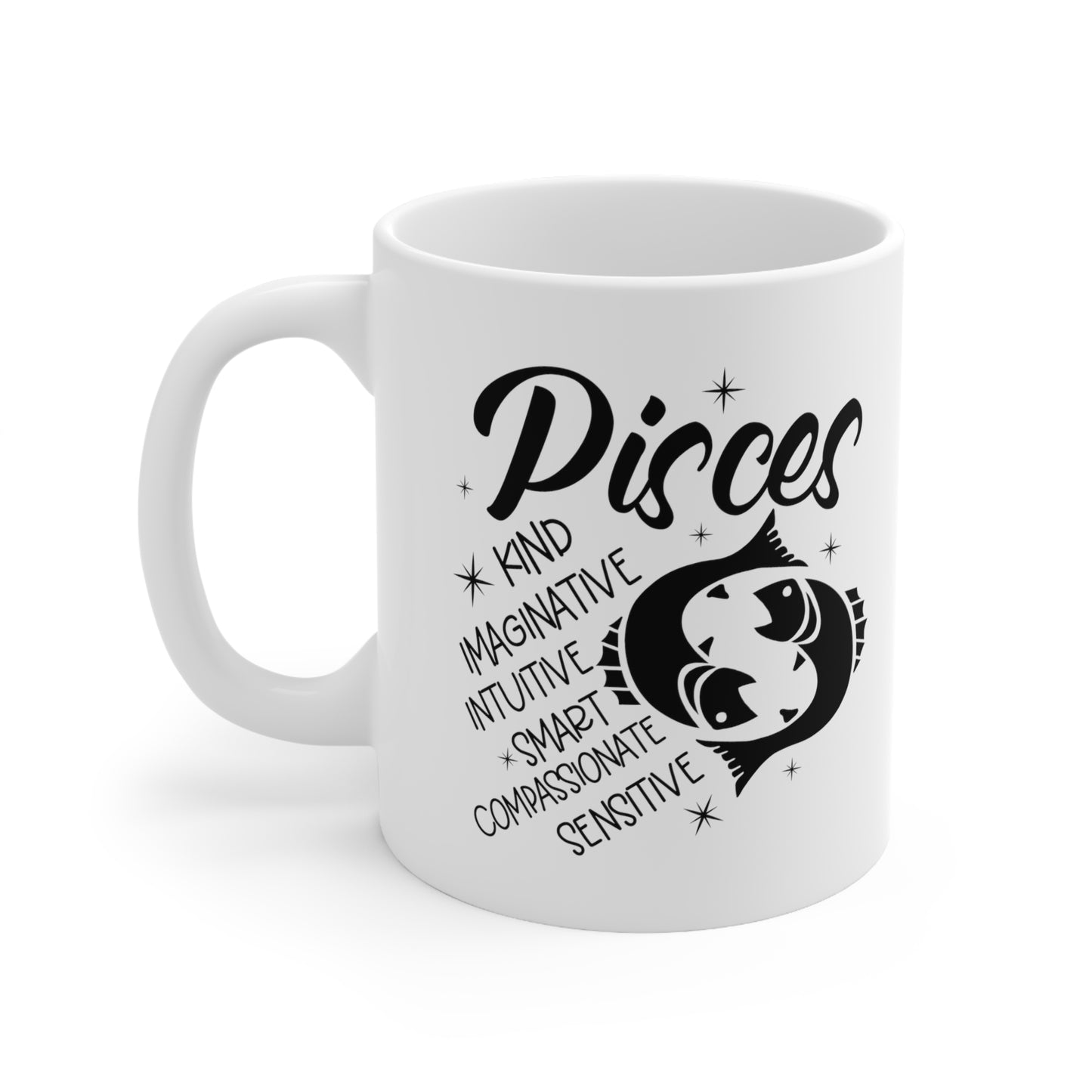 Pisces (2) - Ceramic Mug 11oz