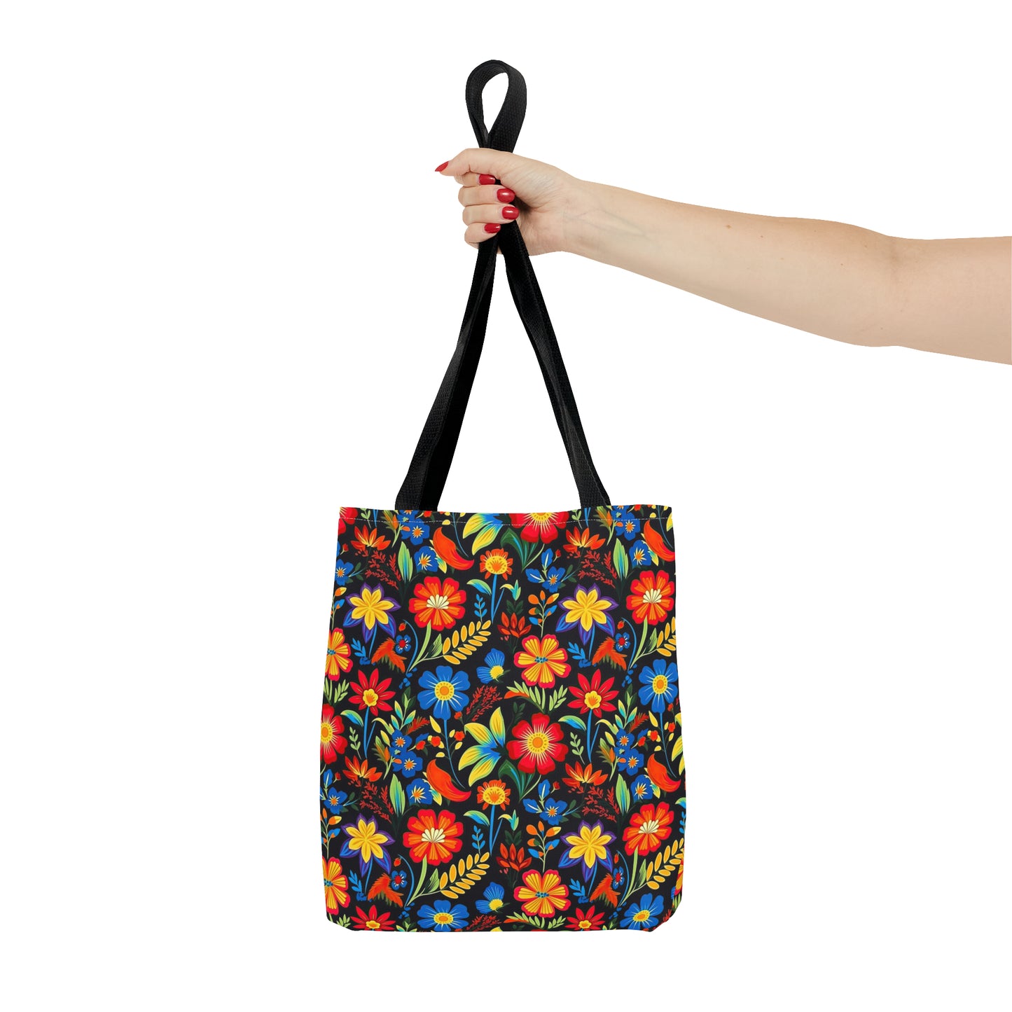 Bright Colorful Flowers - Tote Bag