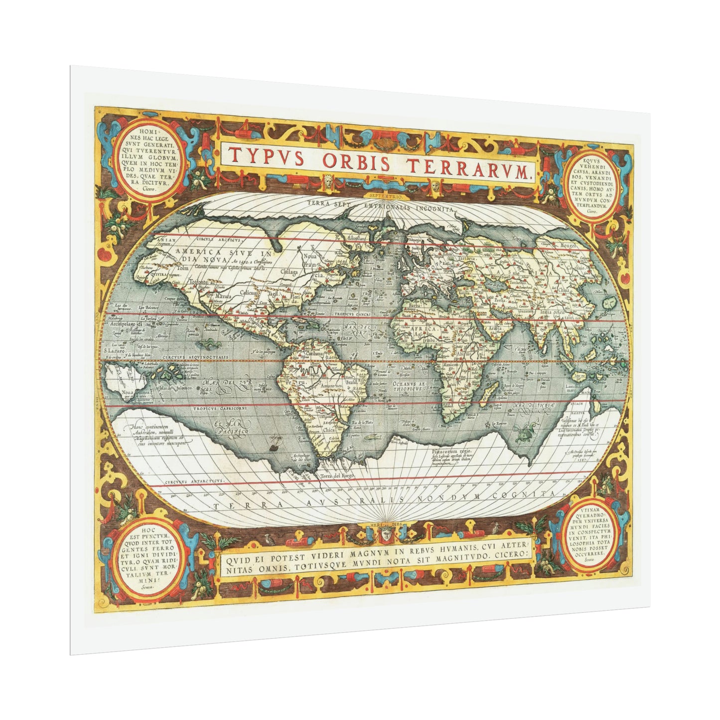 Vintage World Map 3 - Rolled Posters