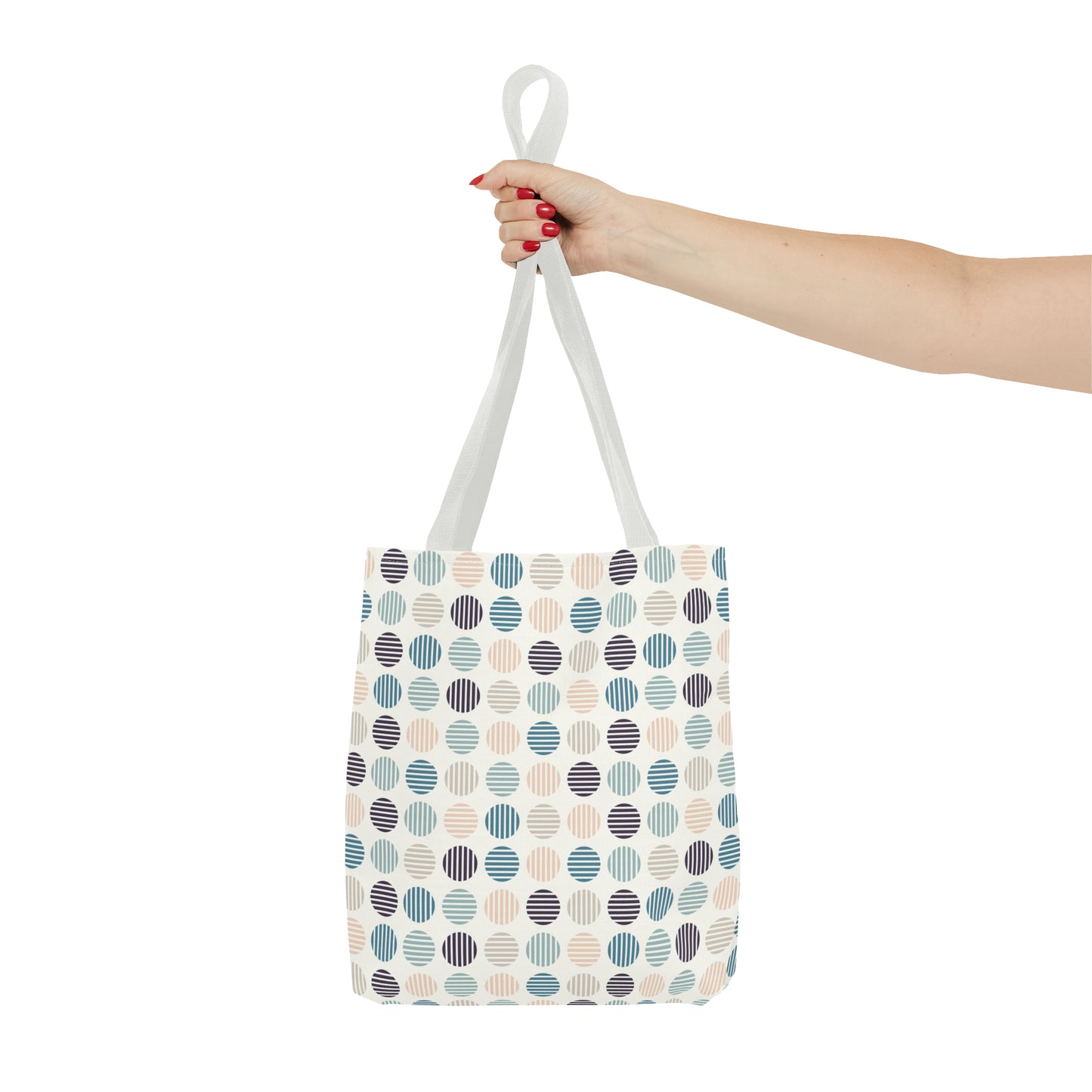 Geometric Circles Pattern - Tote Bag