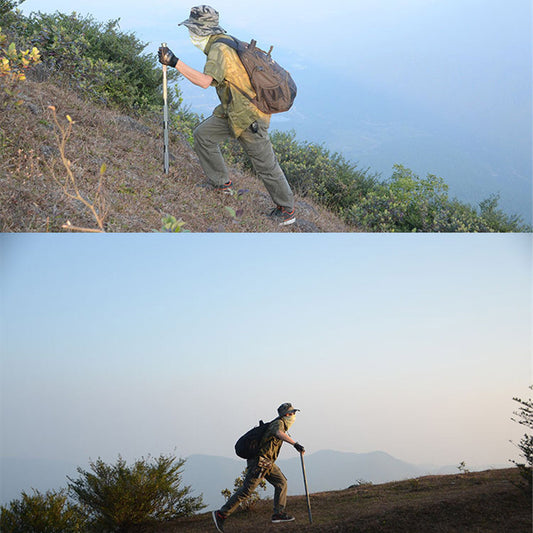 Alpenstock Tactical Defense Multifunctional Walking Stick