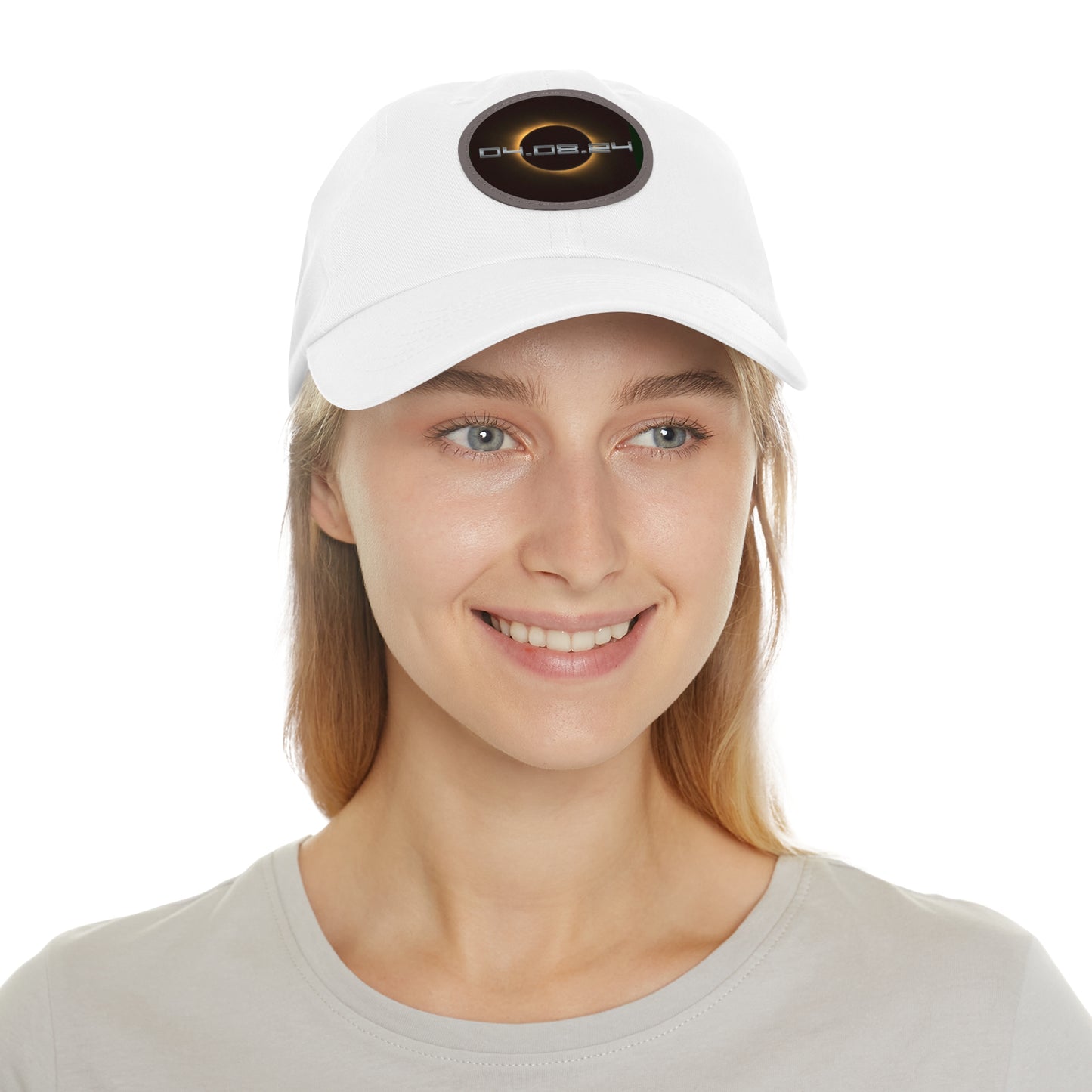 Eclipse - Hat with Round Leather Patch