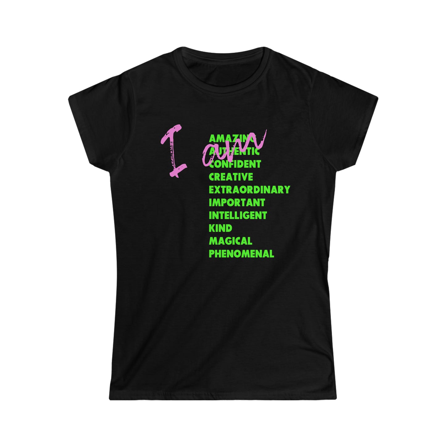 I am - Junior Fit Softstyle Tee