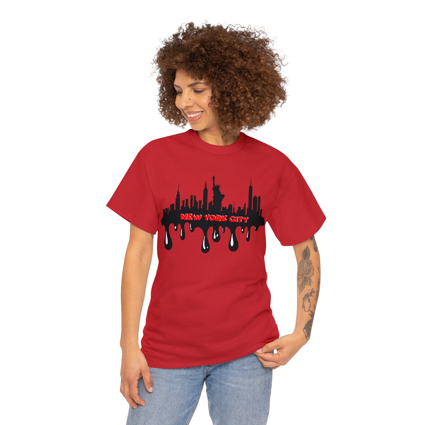 New York City Landscape - Heavy Cotton Tee