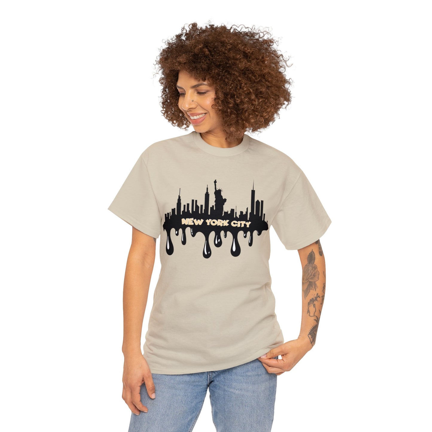 New York City Landscape - Heavy Cotton Tee