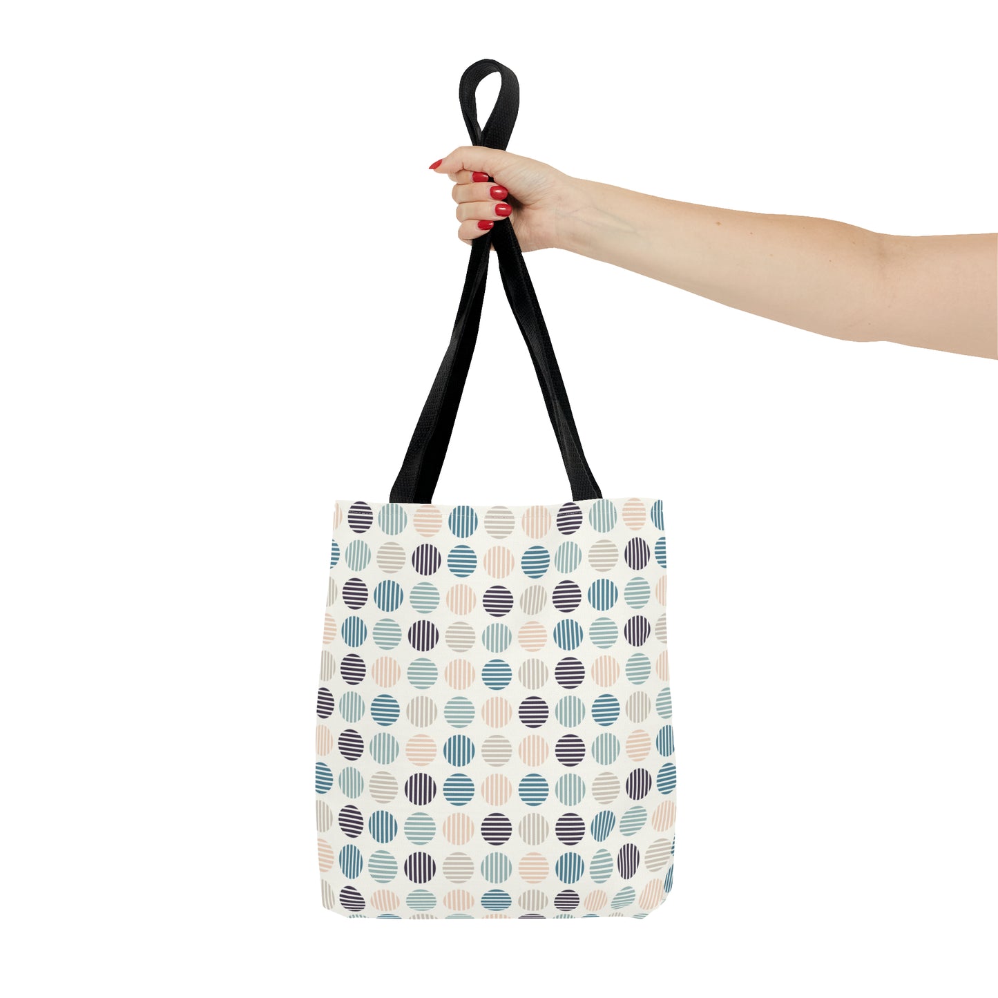 Geometric Circles Pattern - Tote Bag