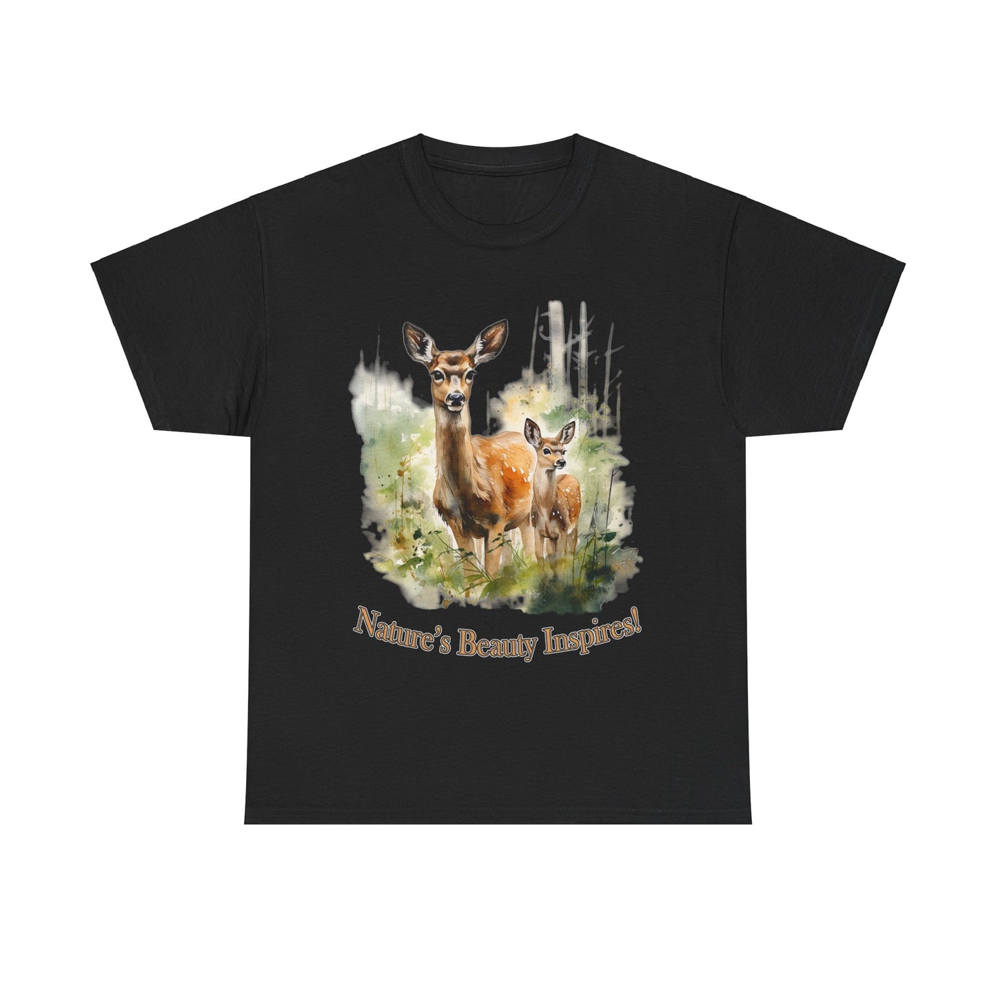Nature's Beauty Inspires - Heavy Cotton Tee