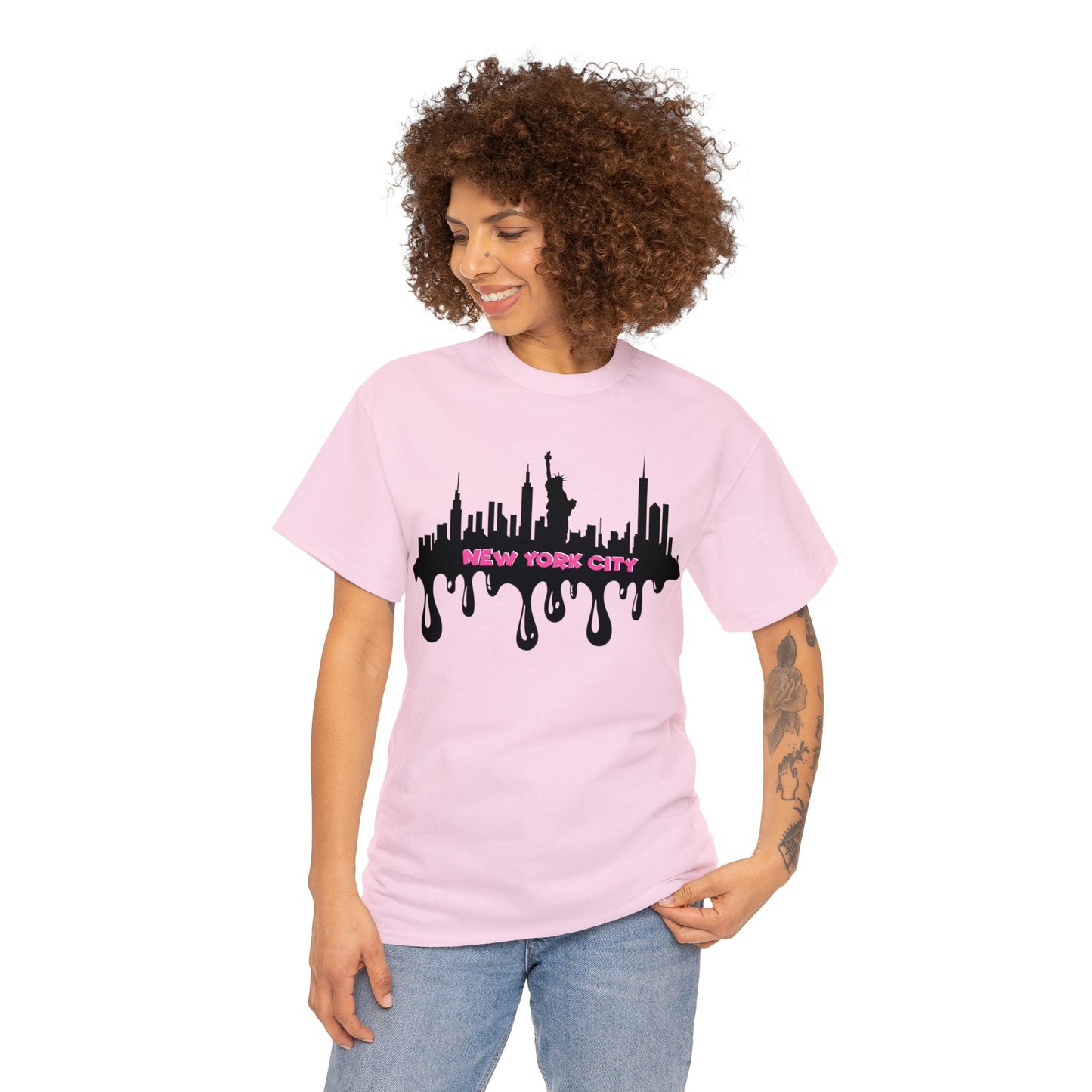 New York City Landscape - Heavy Cotton Tee