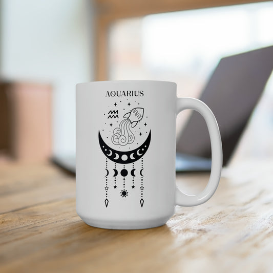 Aquarius - Ceramic Mug 15oz